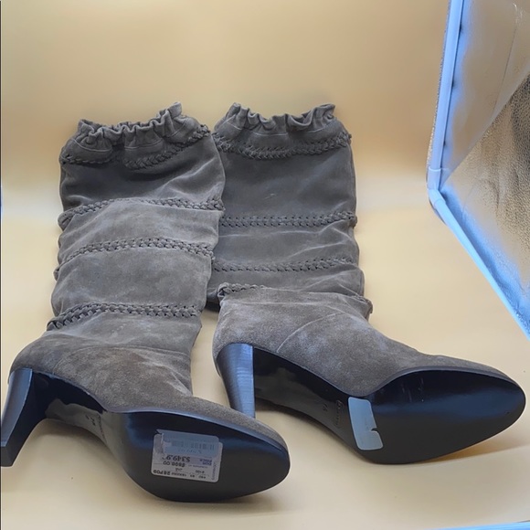 Coach boots leather brown 7.5 B - Picture 2 of 9